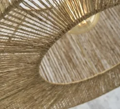 Suspension, Iguazu L, naturel, Ø60cm, H25cm - Good&Mojo