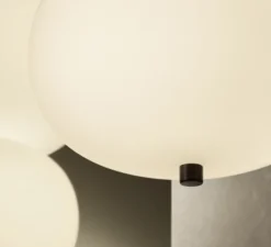 Suspension, Ilargi Doble, blanc & noir, LED, dim, 2700k, 1833 lm, Ø39,5cm, H67cm - LEDs C4