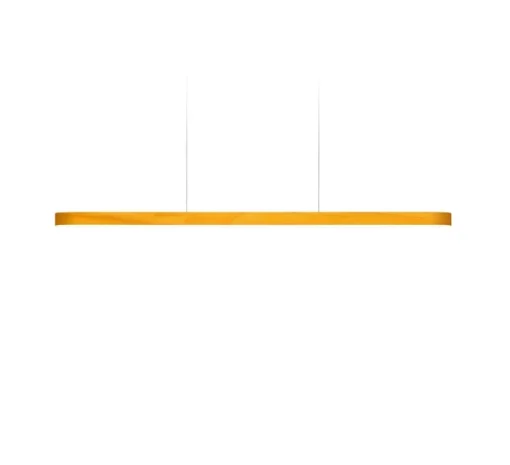 Suspension, I-Line, jaune, LED, 3000K, 1808lm, L150cm, H5cm - LZF