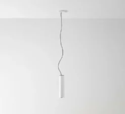 Suspension, Ilio Suspension 36, blanc brillant, Ø9cm, H37cm - Artemide