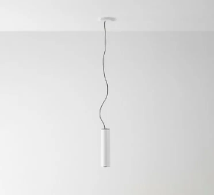 Suspension, Ilio Suspension 36, blanc brillant, Ø9cm, H37cm - Artemide