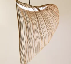 Suspension, Illan 80, dimmable coupure de phase, bouleau, LED, 2700K, Ø80cm, H80cm - Luceplan