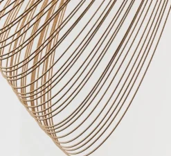 Suspension, Illan 60, dimmable coupure de phase, bouleau, LED, 2700K, Ø60cm, H60cm - Luceplan