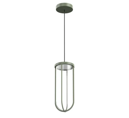 Suspension, In Vitro, vert pâle, IP66, LED, 2700K, 799 lm, Ø18cm, H42,5cm - Flos
