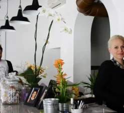 Suspension industrielle, Huna, noir, Ø40cm - FontanaArte