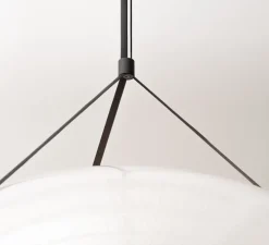 Suspension, Iris, A/A, noir, LED, dim, 1-10V, 2700k, Ø90cm, H60cm - A-N-D