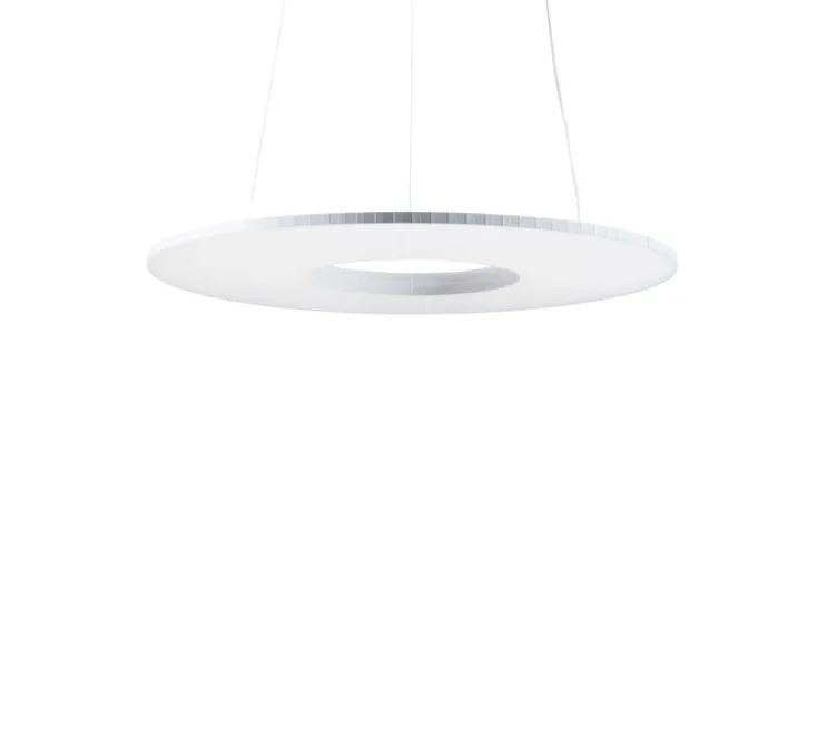 Suspension, Iris Horizontal 80, blanc, LED, dim, 2700K, 7350 lm, Ø78cm, P78cm - Dix heures dix