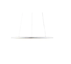 Suspension, Iris Horizontal 80, blanc, LED, dim, 2700K, 7350 lm, Ø78cm, P78cm - Dix heures dix