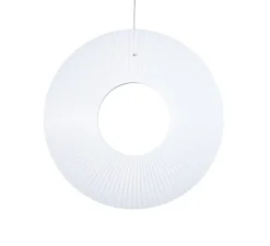 Suspension, Iris Verticall 80, blanc, LED, dim, 2700K, 7350 lm, Ø78cm, P78cm - Dix heures dix