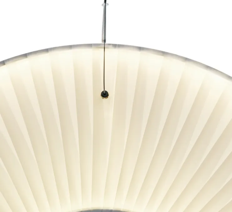 Suspension, Iris Verticall 80, blanc, LED, dim, 2700K, 7350 lm, Ø78cm, P78cm - Dix heures dix