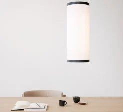 Suspension, Isol Suspension 30/76, noir, Ø30cm, H76cm - Astep