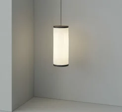 Suspension, Isol Suspension 30/76, noir, Ø30cm, H76cm - Astep