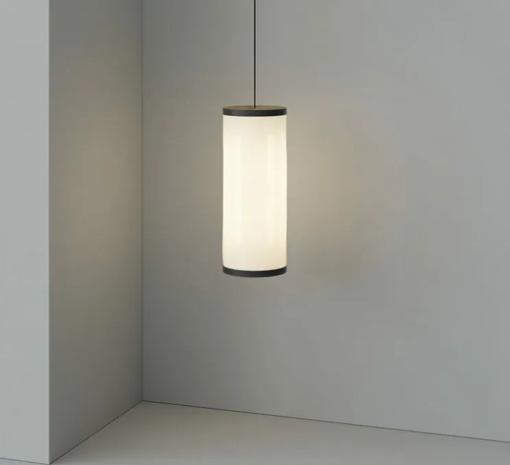 Suspension, Isol Suspension 30/76, noir, Ø30cm, H76cm - Astep