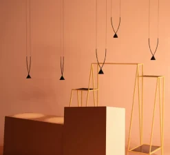 Suspension, Jewel 01, variable, noir, LED, 2700K, 671lm, L20cm, H37,2cm - Axolight