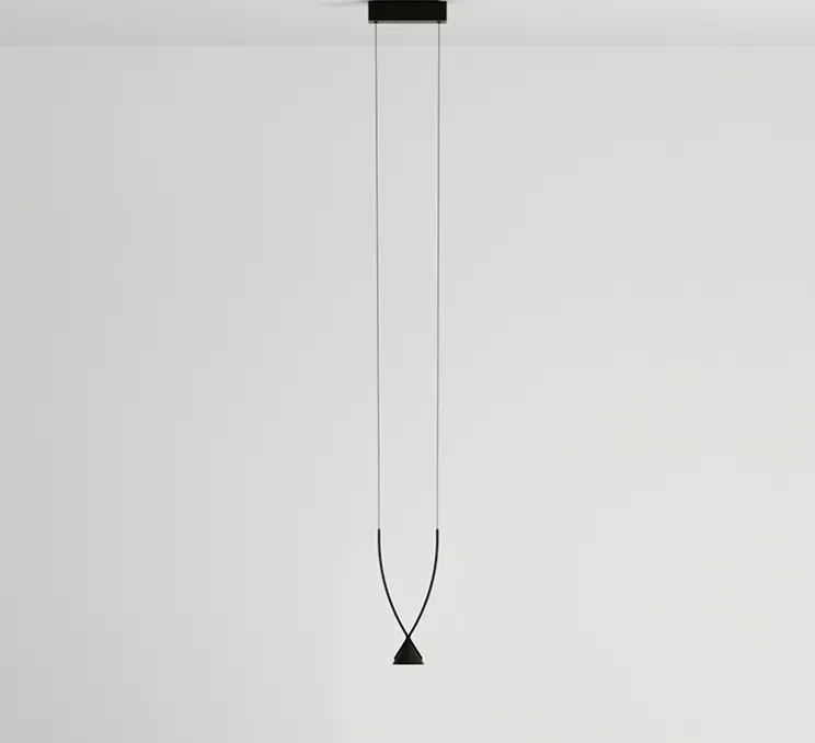 Suspension, Jewel 01, variable, noir, LED, 2700K, 671lm, L20cm, H37,2cm - Axolight