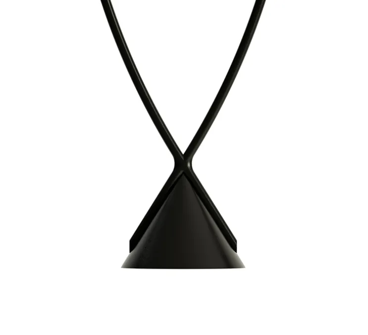 Suspension, Jewel 01, variable, noir, LED, 2700K, 671lm, L20cm, H37,2cm - Axolight