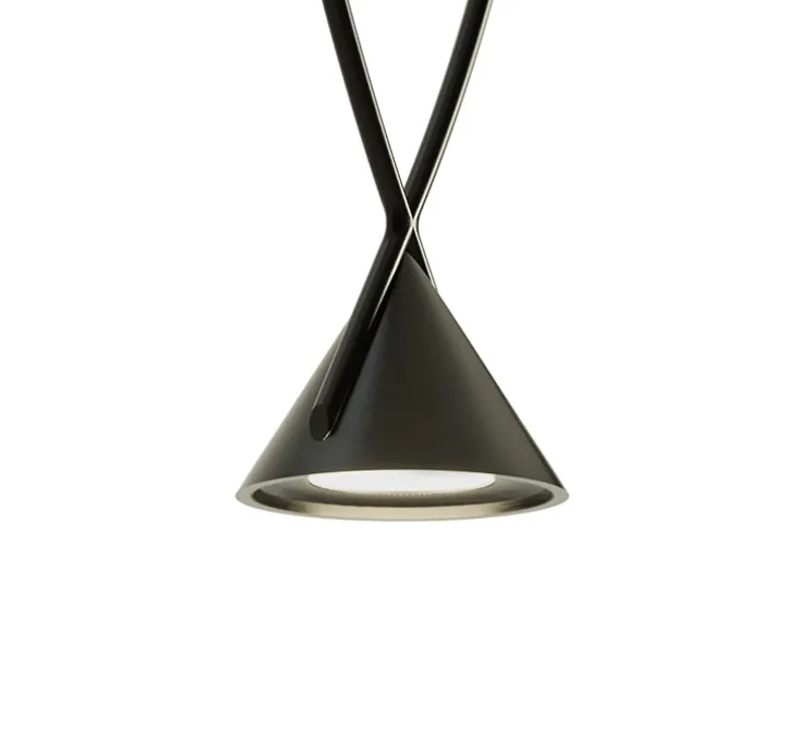 Suspension, Jewel 01, variable, noir, LED, 2700K, 671lm, L20cm, H37,2cm - Axolight