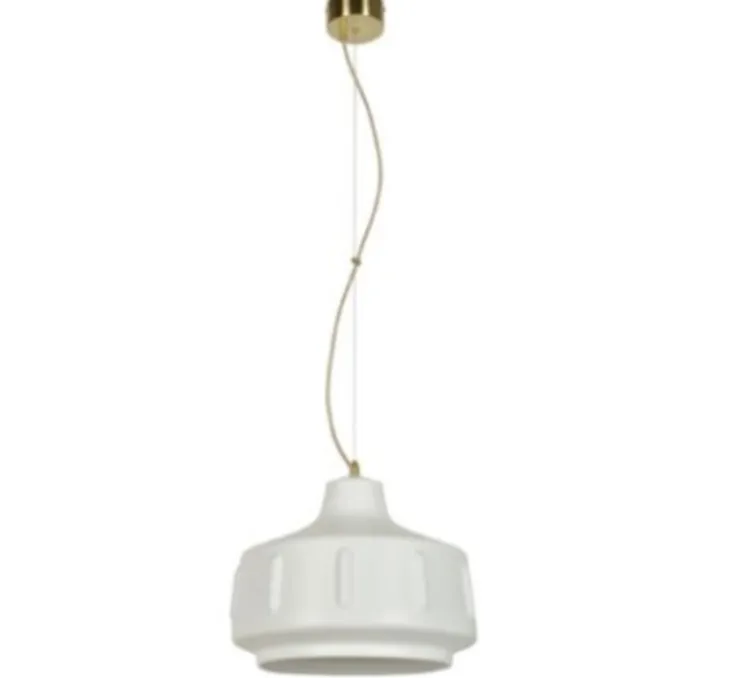 Suspension, Jimmy L, blanc, Ø38cm, H28cm - Market Set