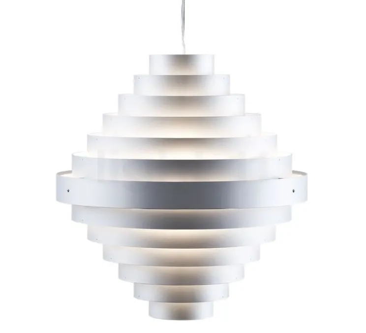 Suspension, J.J.W 05, argent, LED, Ø44,5cm, H44,5cm - Wever&Ducré