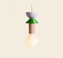 Suspension, Junit Gelato, Rose bonbon, vert, lilas, Ø12cm, H35cm - Schneid