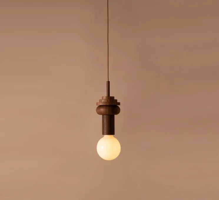 Suspension, Junit Pino, Mocca, Ø12cm, H43cm - Schneid