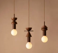 Suspension, Junit Stanza, Mocca, Ø12cm, H43cm - Schneid