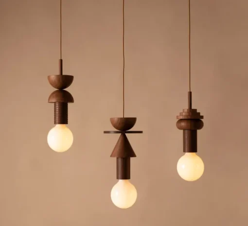 Suspension, Junit Stanza, Mocca, Ø12cm, H43cm - Schneid