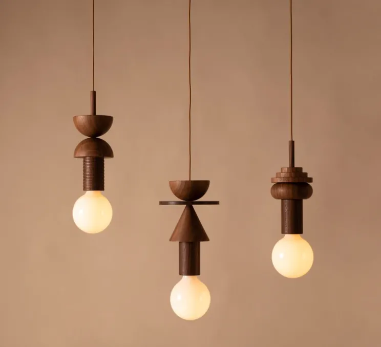 Suspension, Junit Stanza, Mocca, Ø12cm, H43cm - Schneid