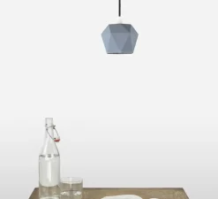 Suspension, [K1], bleu jeans, Ø12cm, H12cm - GANTLights