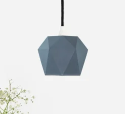 Suspension, [K1], bleu jeans, Ø12cm, H12cm - GANTLights