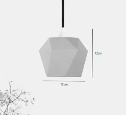 Suspension, [K1], bleu jeans, Ø12cm, H12cm - GANTLights