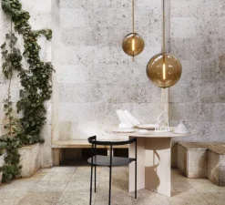 Suspension, Kandinsky, marron, Ø30cm, H80cm, LED, 2700K, 417lm - PHOLC