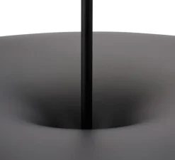 Suspension, Kantarell, noir, LED, dim, 2700K, 1000 lm, Ø60cm, H51cm - New Works