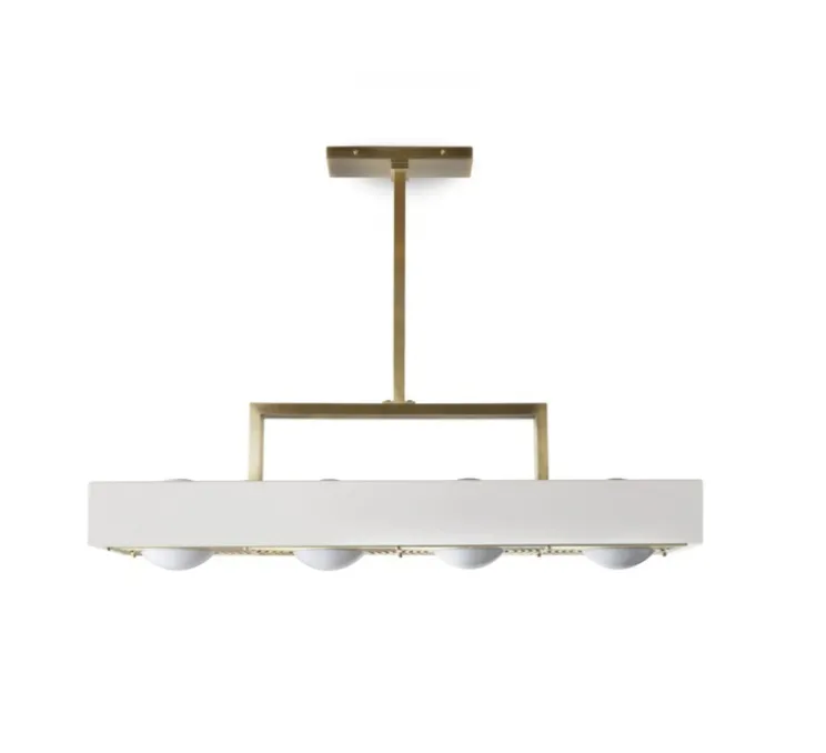 Suspension, Kernel, blanc, LED, L80cm, H20cm - Bert Frank