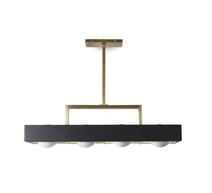 Suspension, Kernel, noir, LED, L80cm, H20cm - Bert Frank