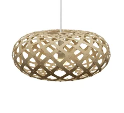 Suspension, Kina, version assemblée, bambou naturel, Ø44cm, H20cm - David Trubridge