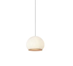 Suspension, Knit, 7460, beige, LED, dim, Casambi, 2700K, 4782 lm, Ø45cm, H35cm - Vibia