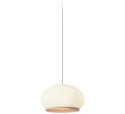 Suspension, Knit, 7470, beige, LED, dim, Dali, 2700K, 4740 lm, Ø65cm, H39cm - Vibia