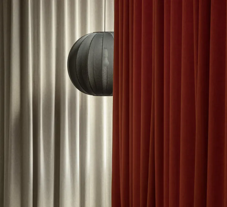 Suspension, Knit-wit,rond, noir, Ø60cm, H55cm - Made by Hand