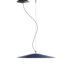 Suspension, Koinè, bleu, LED, dim, coupure de phase, 2700K, Ø55cm, H10cm - Luceplan