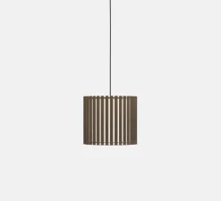 Suspension, Komorebi Circle Medium, Chêne Foncé, Ø29,4cm, H28,7cm - Umage