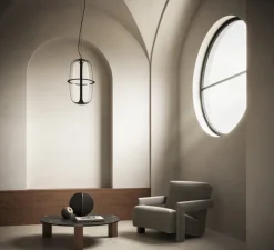 Suspension, Kooi, noir, LED, dim, 2700K, 2750 lm, Ø30cm, H50cm - KDLN