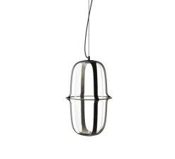 Suspension, Kooi, noir, LED, dim, 2700K, 2750 lm, Ø30cm, H50cm - KDLN