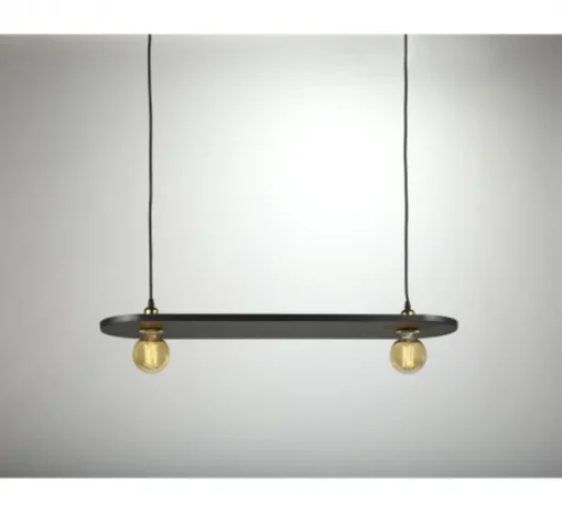 Suspension, KVG 16 02 , bois noir, L90cm, H25cm - Serax