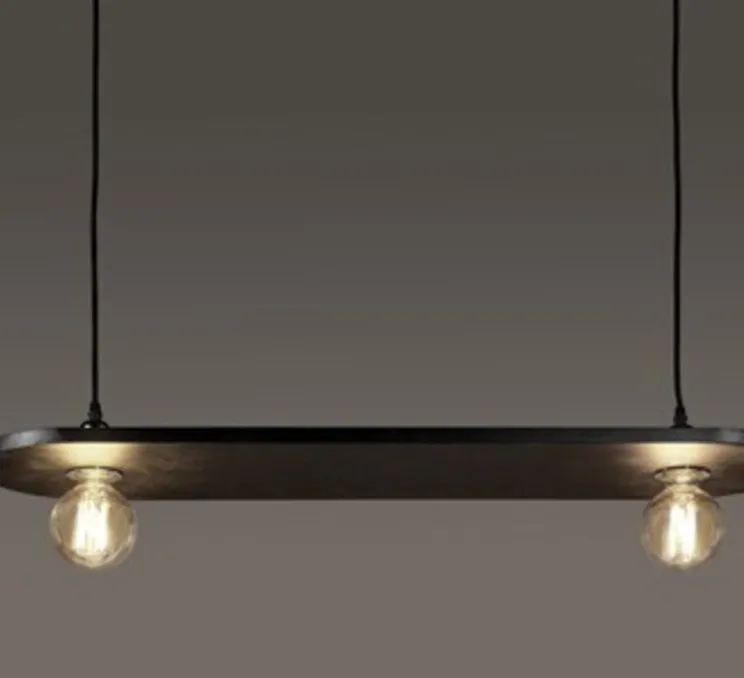 Suspension, KVG 16 02 , bois noir, L90cm, H25cm - Serax