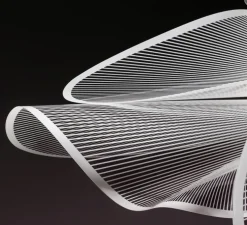 Suspension, La belle étoile L, blanc, LED, 3000K, 4300lm Ø90cm, H55cm - SLAMP