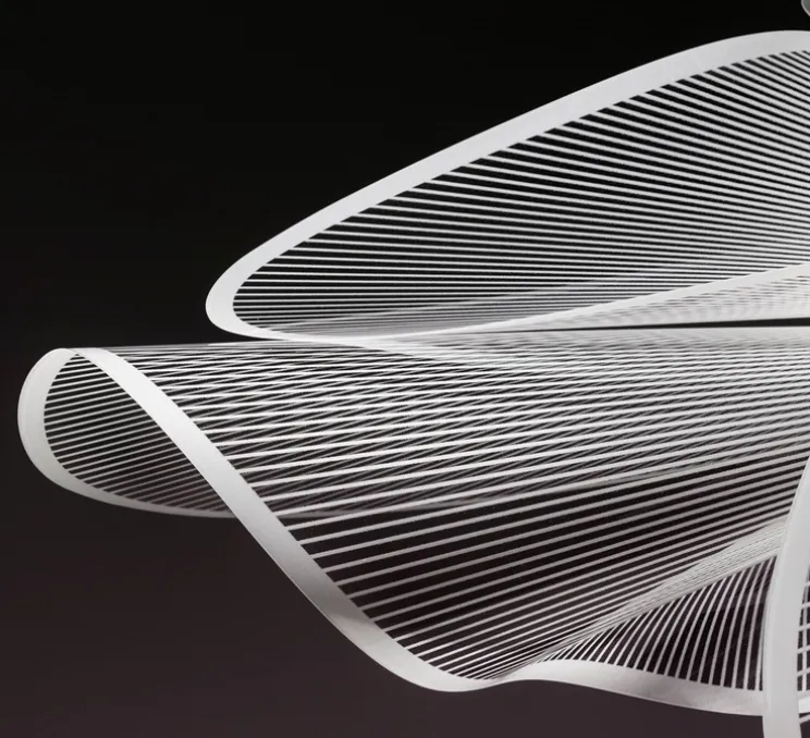 Suspension, La belle étoile L, blanc, LED, 3000K, 4300lm Ø90cm, H55cm - SLAMP