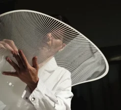 Suspension, La belle étoile L, blanc, LED, 3000K, 4300lm Ø90cm, H55cm - SLAMP