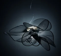 Suspension, La belle étoile S, noir, LED, Ø73cm, H43cm - SLAMP