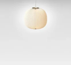 Suspension, Lamella 3, blanc, or, LED, 800lm, Ø33cm, H29cm - Le Klint